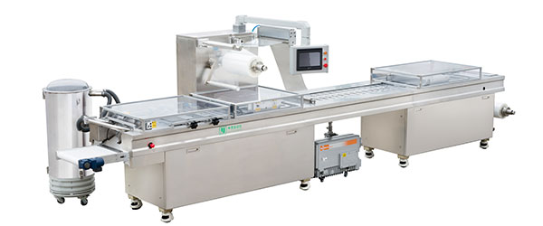 What are the working procedures of the stretch film vacuum packaging machines?