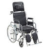 Chromed plated deluxe wheelchair AGSTGC001
