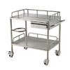 Stainless steel treatment trolley AGHE022
