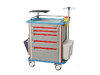 Medical aluminum emergency equipment trolley AGHE009