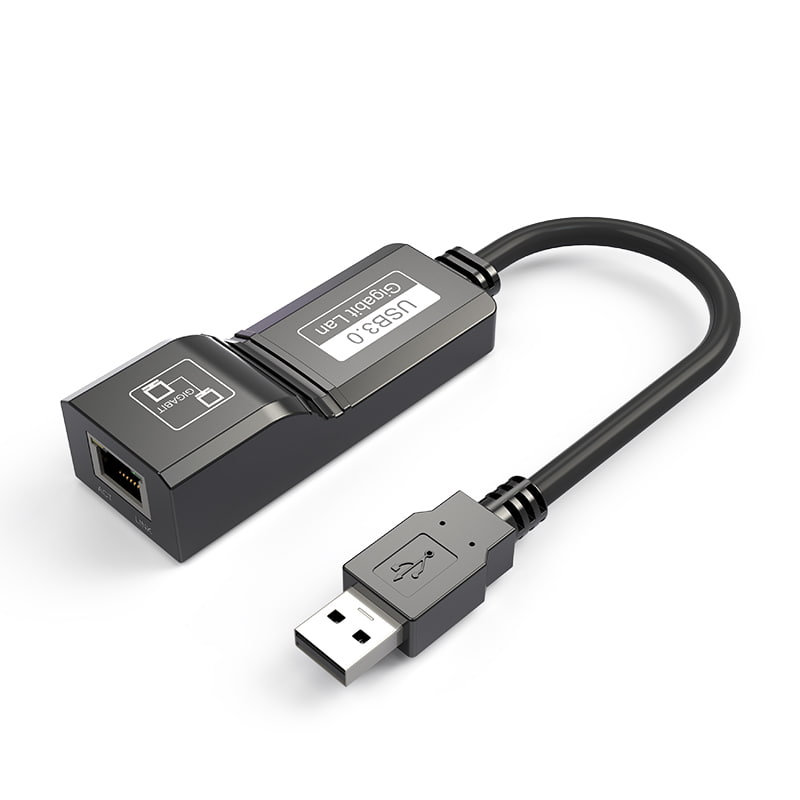 Network Adapter, USB 3.0 to RJ45 Gigabit Ethernet Adapter 10/100/1000