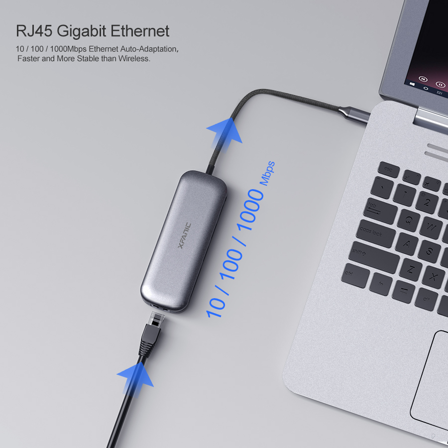 8 Port USB Hub for Macbook
