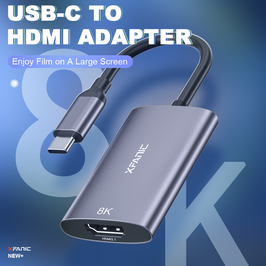 USB Type-C to HDMI Adapter 8K Cable