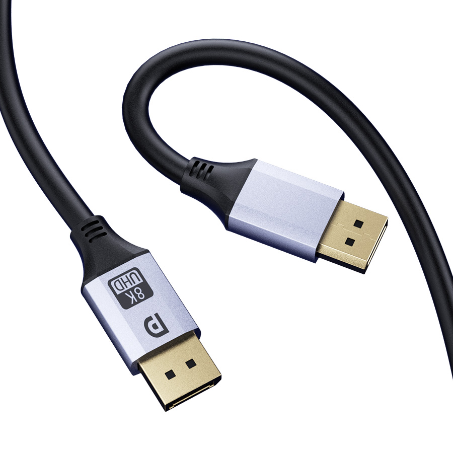 DisplayPort to DisplayPort Cable Ultra High Speed 8K 32.4Gbps 