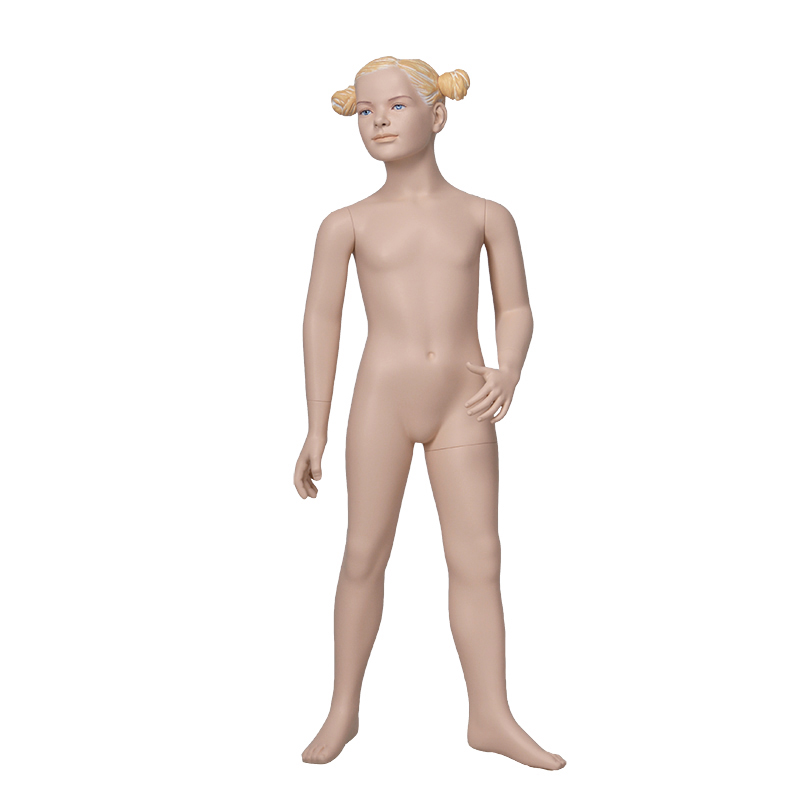 Großhandel maßgeschneiderte Teenage Mannequin realistische Jungen und Mädchen Puppe (FH 6 Jahre alt Kind Schaufensterpuppe)