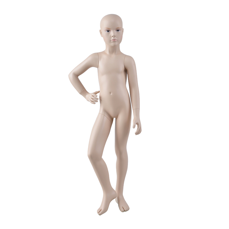 Wholsale manequim infantil exibe manequins realistas de exibição de fibra de vidro para venda (KMO)