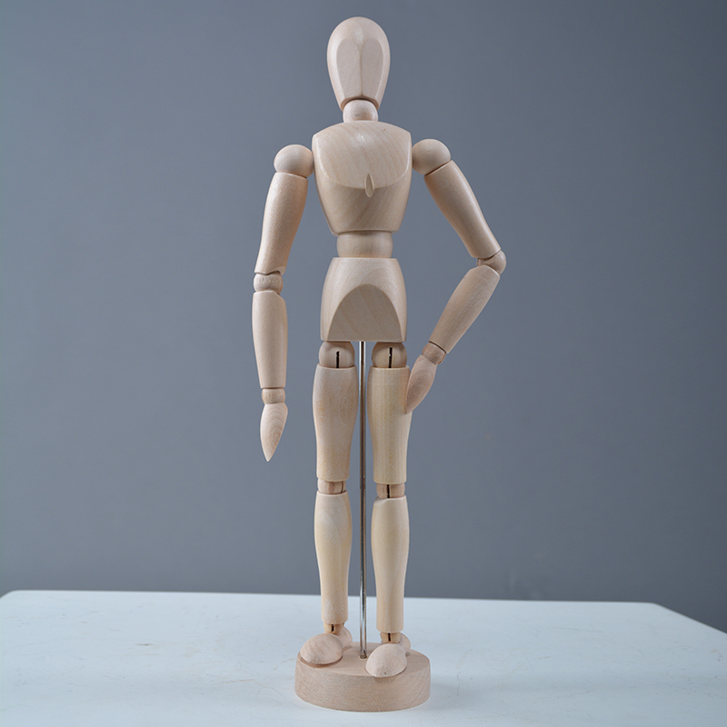 Manequin d’affichage en bois personnalisé petit étalage accessoires en bois mannequins en bois à vendre