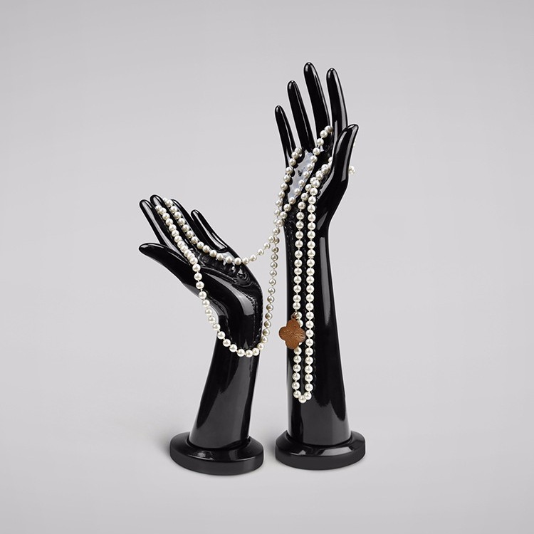 Maniquí de manos de poliestireno vintage personalizado para la exhibición de accesorios (MH)