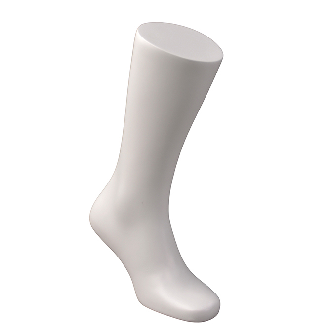 Wholsale pé personalizado exibe manequim de fibra de vidro para exibição de meia (LF-4)