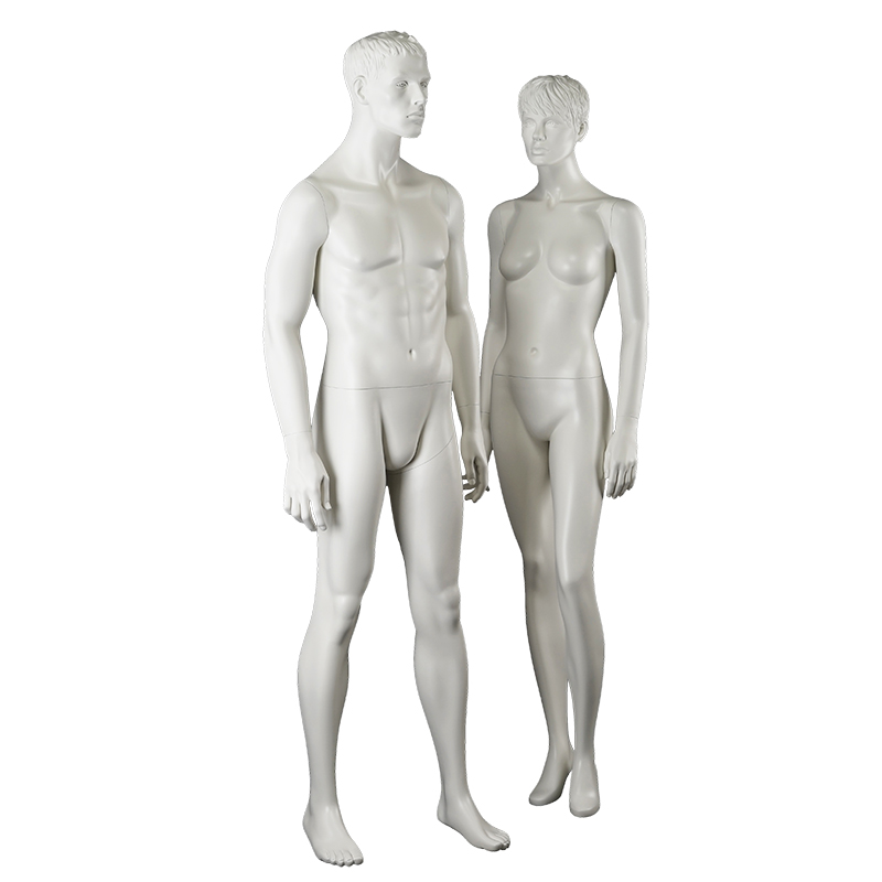 Innovative design lifelike mannequin male and female combination garment mannequin for window display(TM)