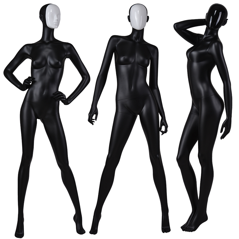 Beautiful female mannequins full body change face mask fashion mannequins for clothing display(BF)