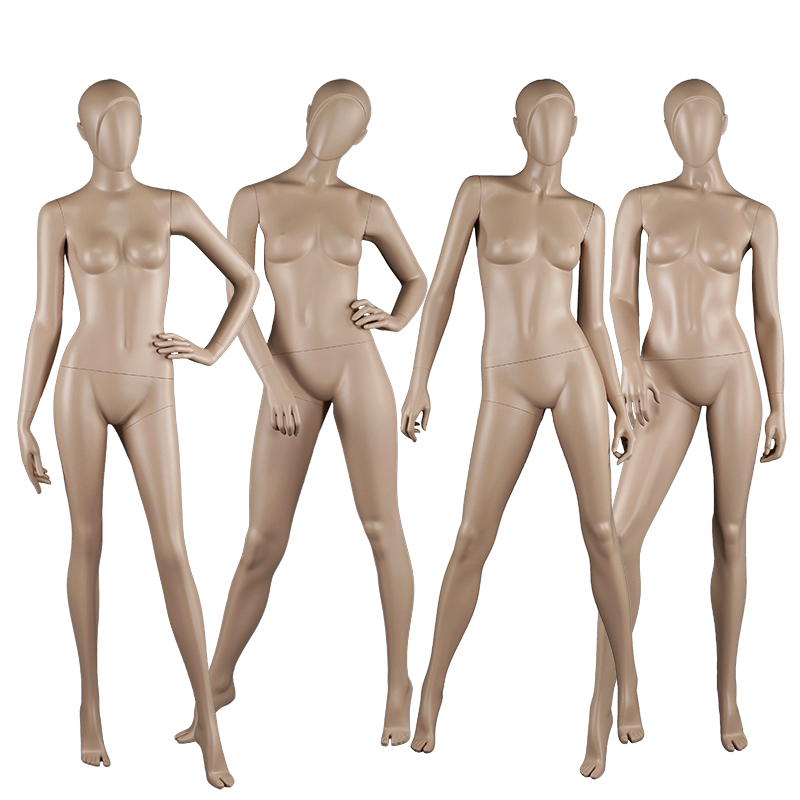 Maniquí de moda de tamaño natural femenino de pie maniquí de cuerpo completo exhibición de joyería (AF)