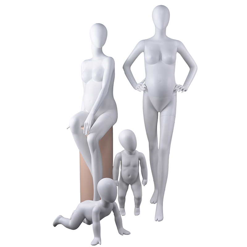 Plastic pregnant cheap female mannequin for sale abstract pregnant mannequin torso(PMF)