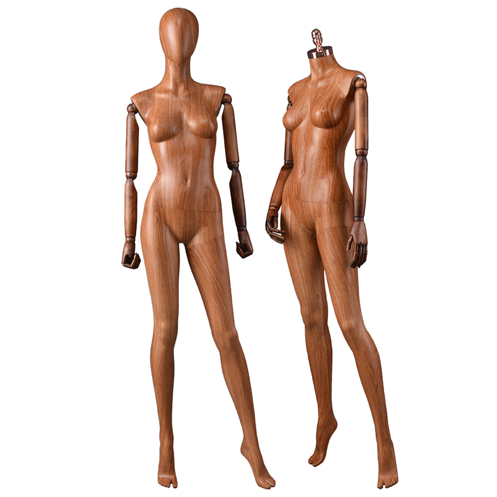 Water transfer printing mannequin fashion female mannequin form wholesale with adjustable hand（PX)