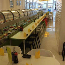 Double Layer Cooling Rotating Sushi Equipment