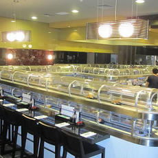 Double layer sushi conveyor belt
