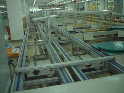 High speed chain conveyor belt