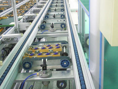 High speed chain conveyor belt