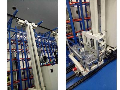 Smart unmanned racking systems factory intelligent warehouse