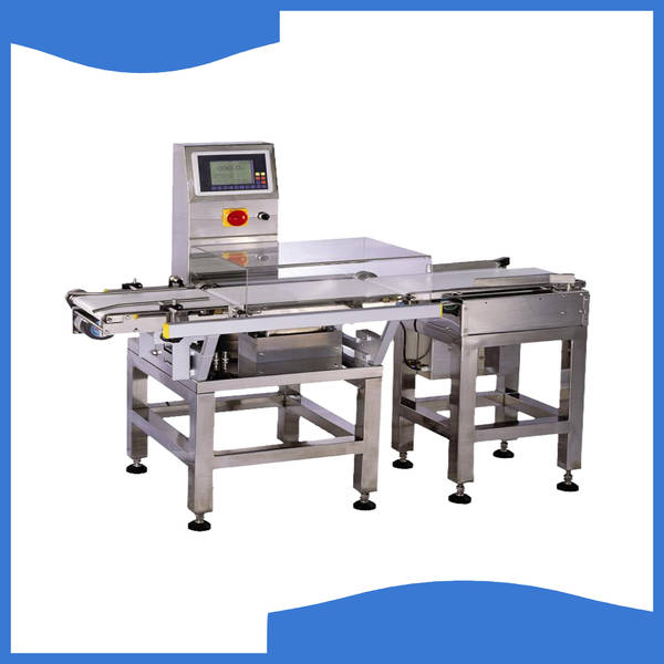 Automatic check weigher with pusher rejector
