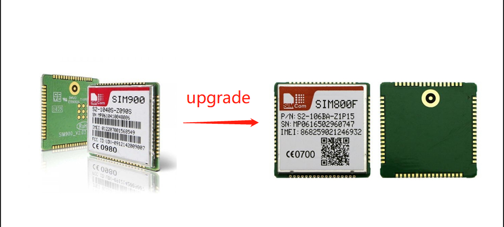 Update SIM900 Project to SIM800F