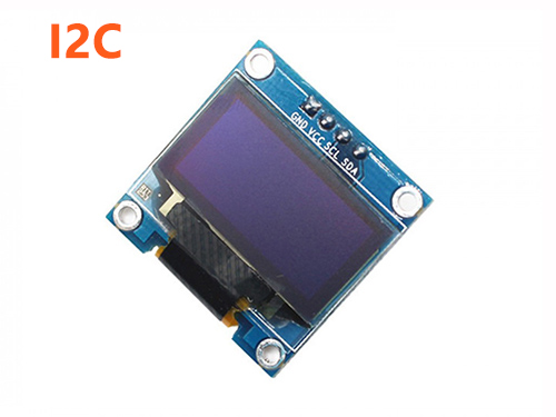 0.96-I2C-OLED-128x64-Blue