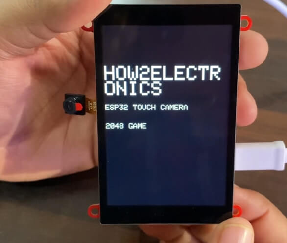 2048-Game-On-ESP32-Touch-Camera