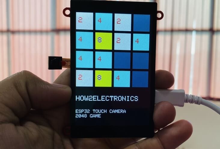 2048-Game-on-ESP32-Touch-Screen