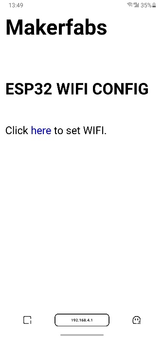 Makerfabs-ESP32-WiFi-Config