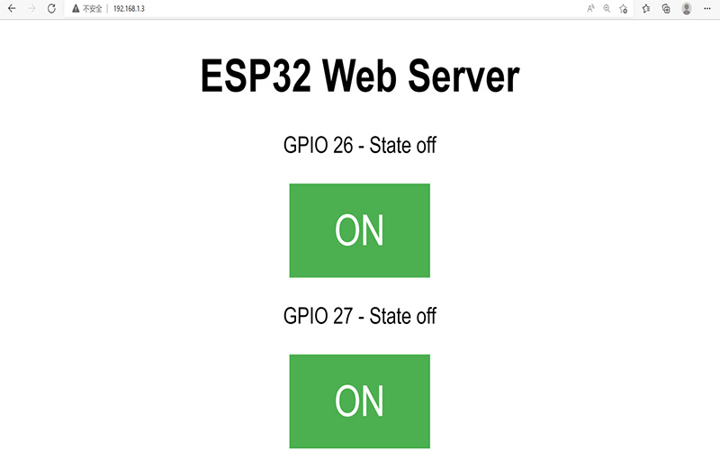 Web-Page-ESP32-Web-Server