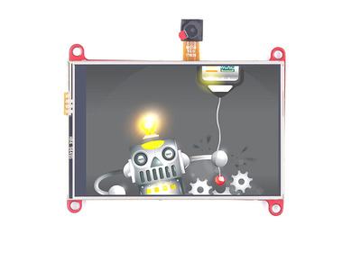 ESP32 3.5 Inch TFT Resistive Touch With Camera