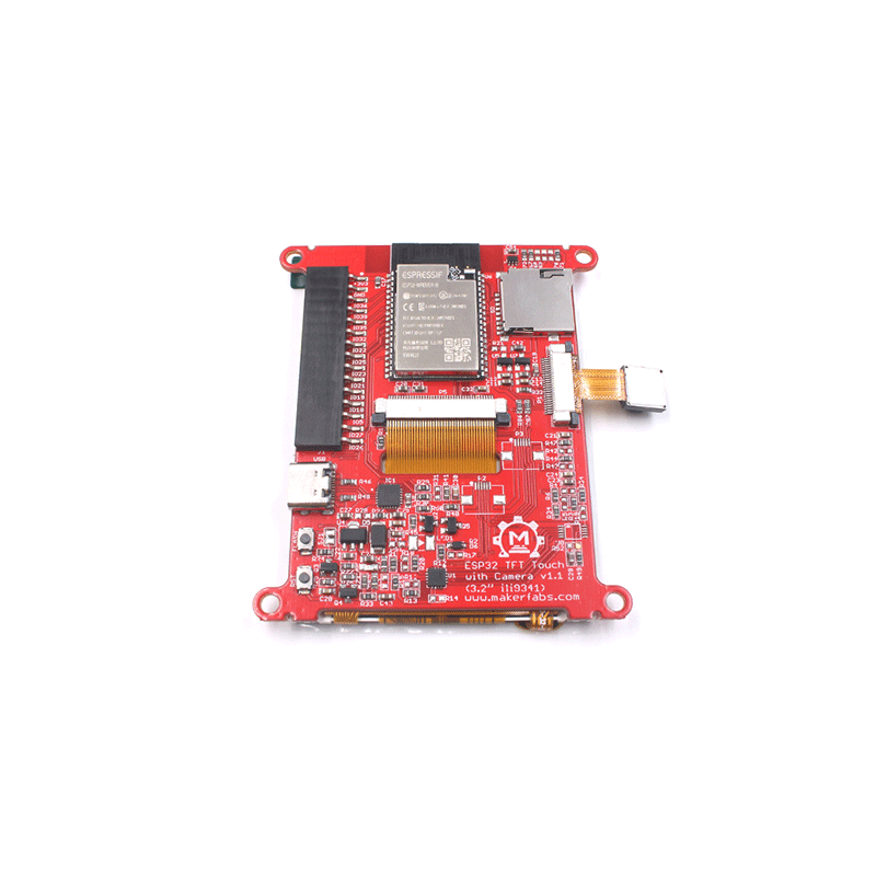 ESP32 3.2 Inch TFT Touch Resistive with Camera 