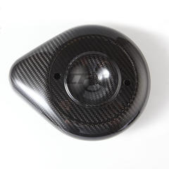 Motorcycle's Carbon Fiber Air Inlet Cover