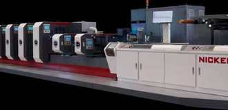 Nickel Intermittent Offset Label Printing Machine