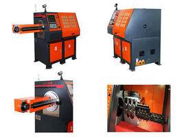 Successfully developed new design of 3D-3100 wire bending machine