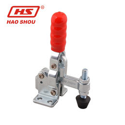 Antislip Red HS-12050 Handle Toggle Clamp 202 Adjustable Vertical Toggle Clamp