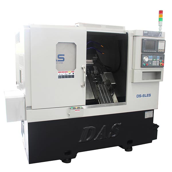 DS-6LES 3 Axis CNC Lathe Make In China With Strong Vibration Resistance