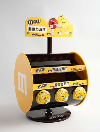 Mars Wrigley-M&M's Candy Shop Display Stands