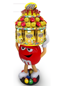 Mars Wrigley-M&M's Candy Shop Display Stands