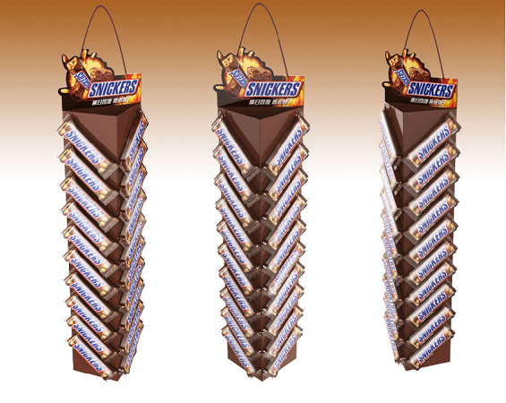 Mars Wrigley-Snickers Station Chocolate Product Display Stand