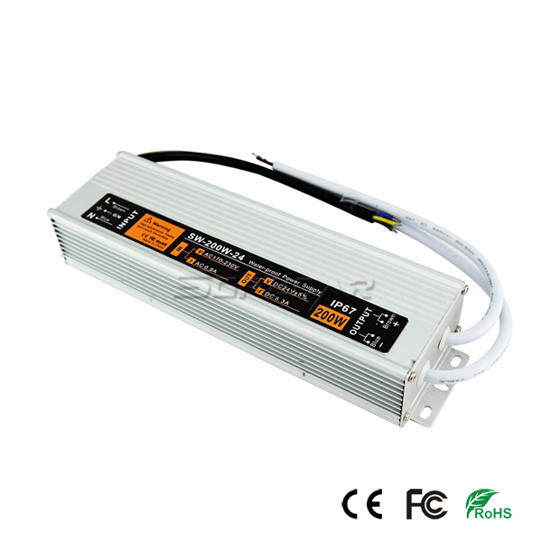 SW-200W-24 Multiple Output Power Supply