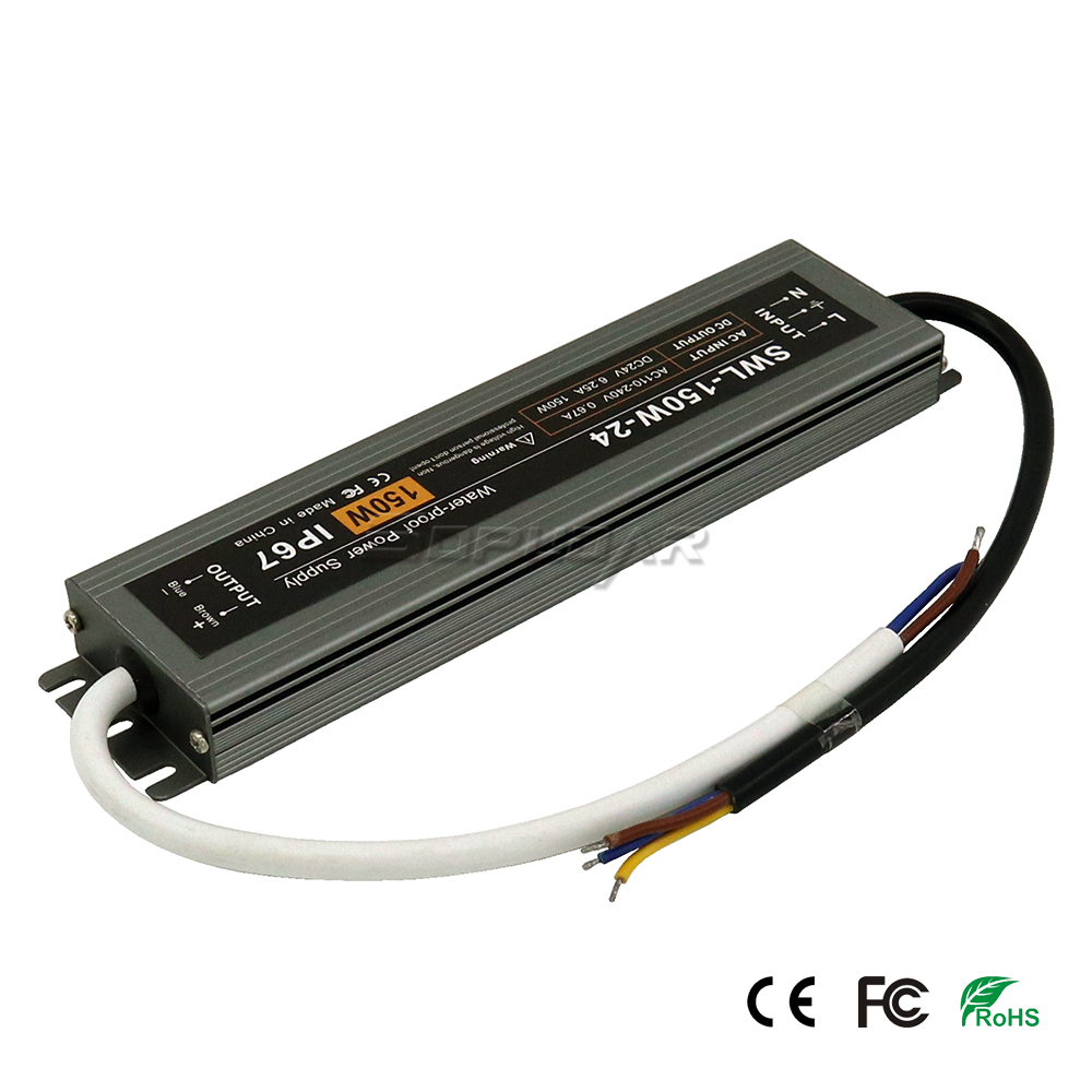 SWL-150W-24 Ultra-thin Water-proof Power Supply