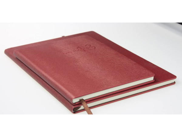 Pearl Squirrel Stripe Color PU Softcover Waterproof Stone Notebook
