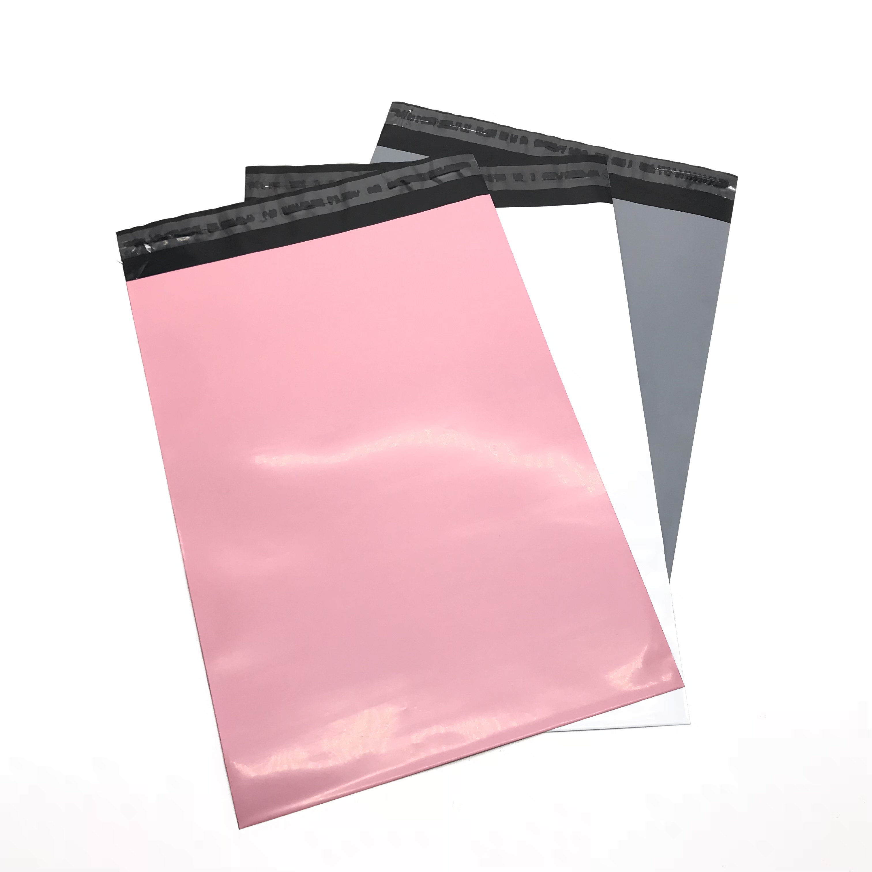 Saco de correio bio-plástico compostável Sacos de Envio Sacos de Embalagem Custom Poly mailer Pink Bubble- Wrap