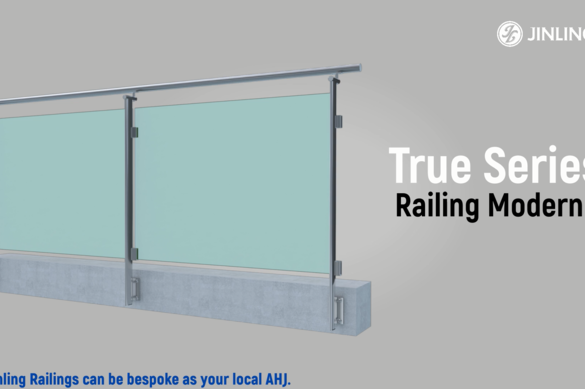 【True Railing】Modern Glass Balustrade | OVAL BALUSTER | New Design