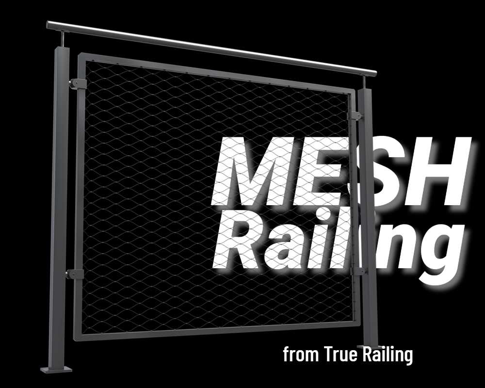 Mesh Railing | Baluster | Stair railing