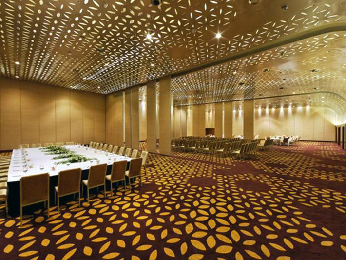 Hotel banquet hall nylon broadloom carpet