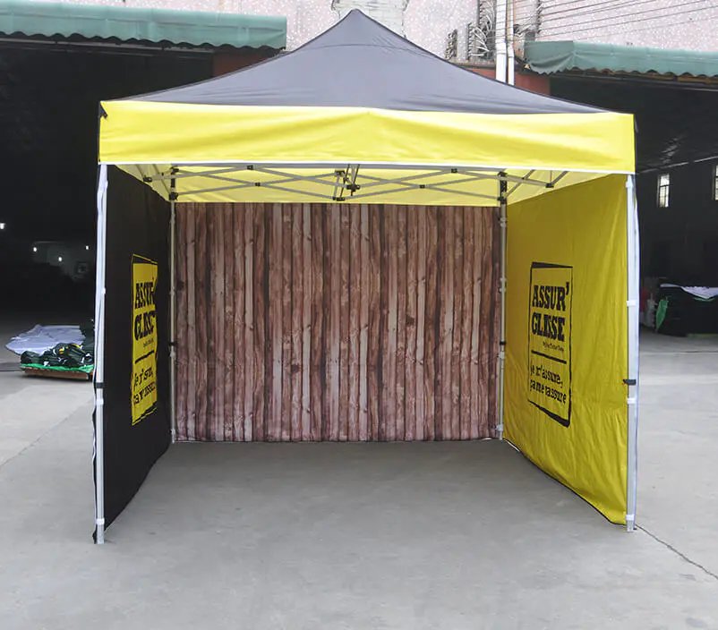 custom trade show canopy tent