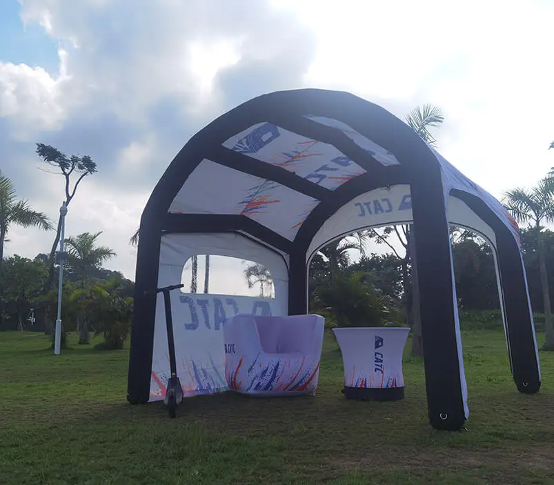 inflatable canopy event tent