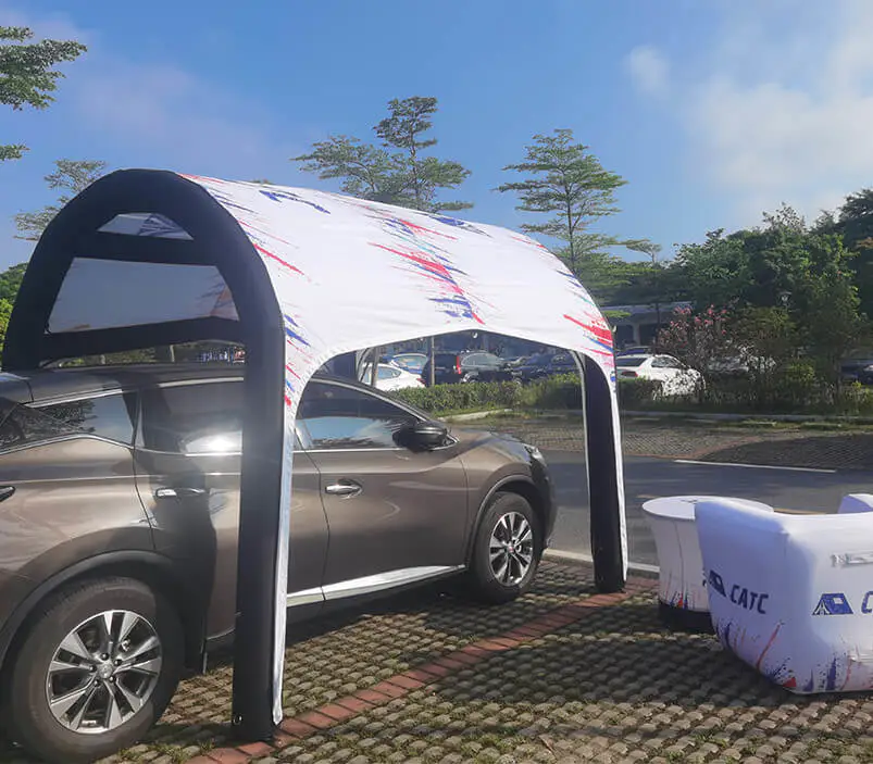 inflatable advertising tunnel tent